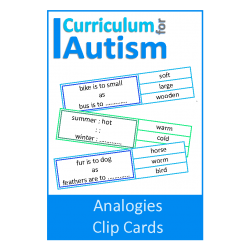 Analogies Clip Cards